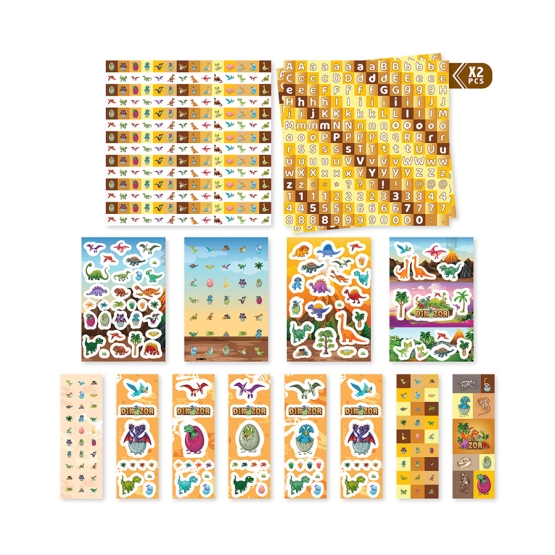 Dinozor Çıkartma Kutusu