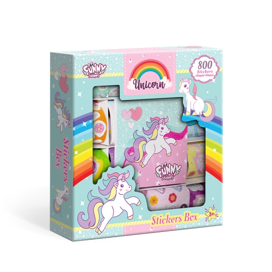 Unicorn Çıkartma Kutusu